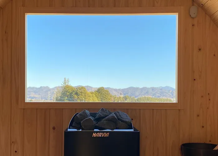 北アルプス山麓の貸切サウナと貸別荘azumino36Stay