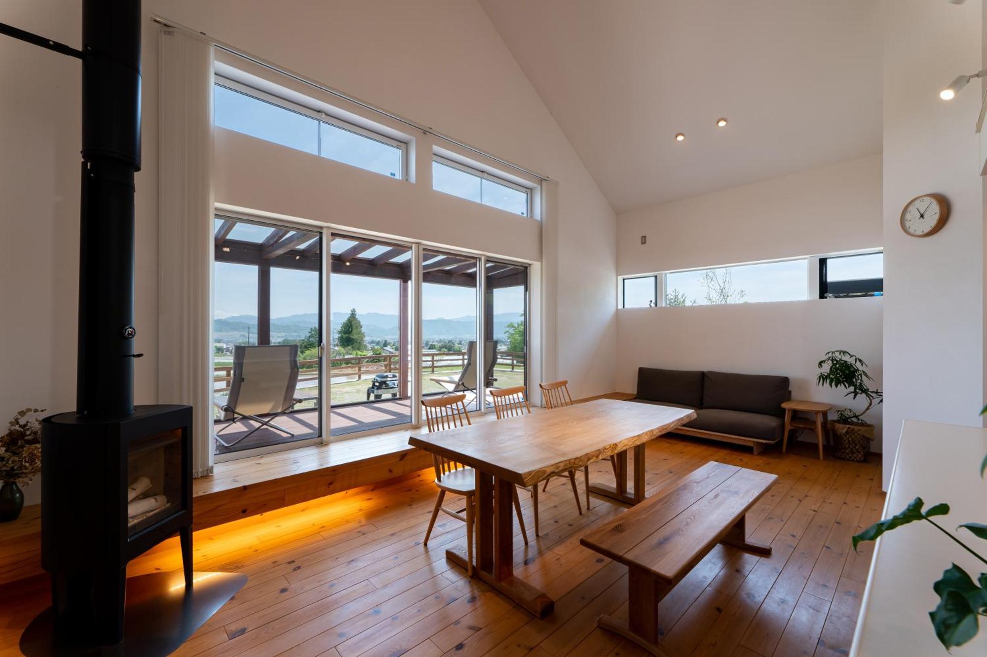 北アルプス山麓の貸切サウナと貸別荘azumino36stay Villa Azumino